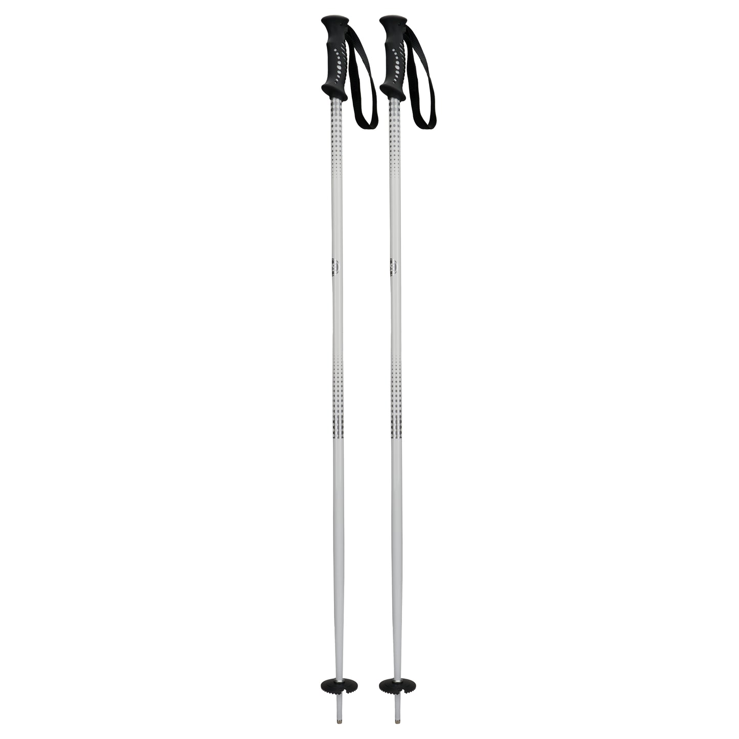 5th Element Shadow Ski Poles - White/Grey