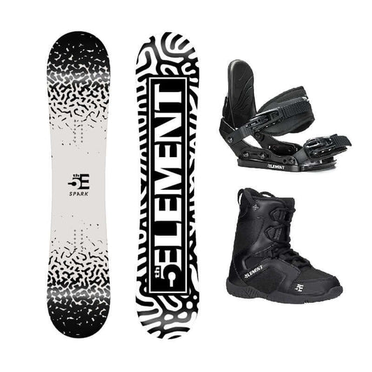 5th Element Spark St-Mini Lace Complete Snowboard Package