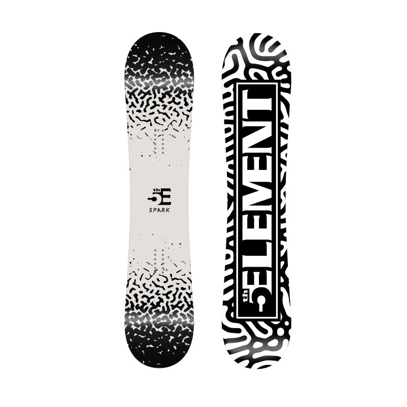 5th Element Spark St-Mini Velcro Complete Snowboard Package