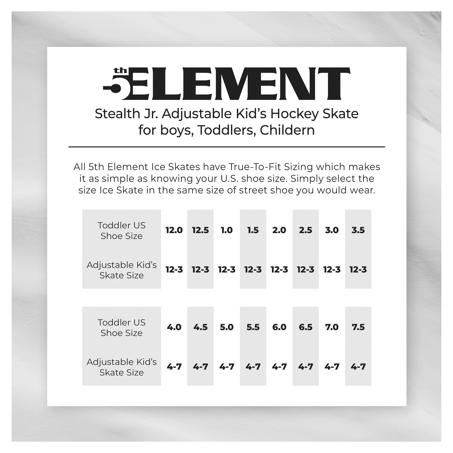 5th Element Stealth Kids Skates - Red/Black