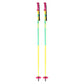 5th Element 2 Stealth Retro Ski Poles - Yellow/Pink - Pair