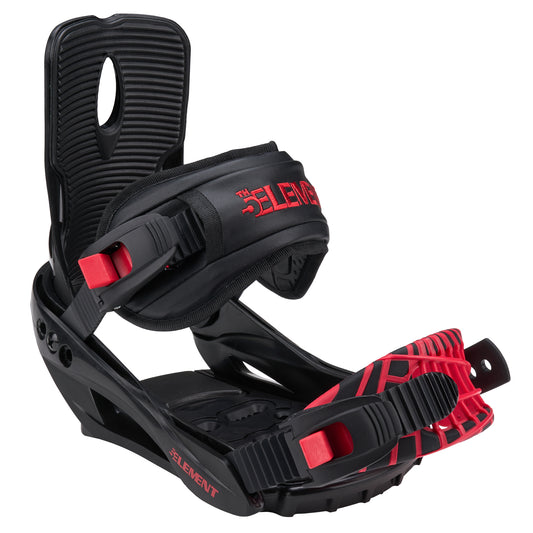 5th Element Stealth 3 Bindings - Black/Red - 45 Degrees