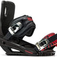5th Element Shock ST-1 Complete Snowboard Package - Black/Red Grey