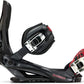 5th Element Dart ATOP Complete Snowboard Package - Black/Red Black