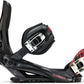 5th Element Grid Snowboard Package - Black/Red