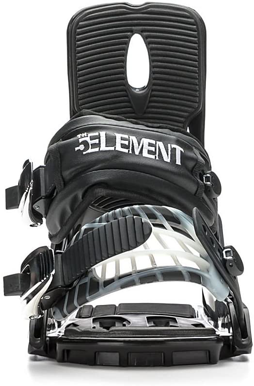 5th Element Nightfall ST-1 Complete Snowboard Package - Black/Silver Grey
