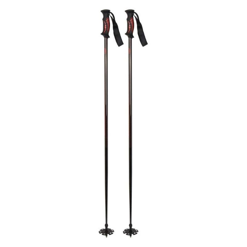 5th Element Stealth Ski Poles - Black/Red