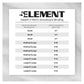 5th Element Forge Snowboard Package - Black/Silver