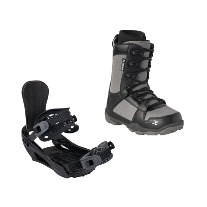 5th Element ST-1 Boot and Summit Binding Package - Black Grey