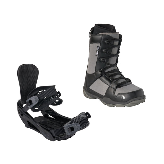 5th Element ST-1 Boot and Summit Binding Package - Black Grey