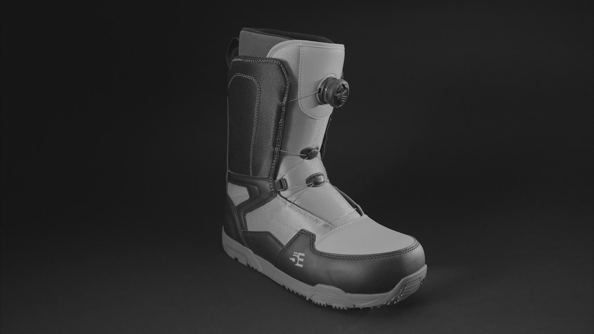 Mens snowboard boots - 5th Element ST-2 ATOP - Grey/Black – 5th