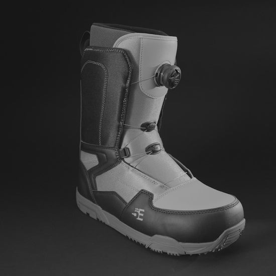 ST-2 ATOP mens snowboard boot video - black/grey