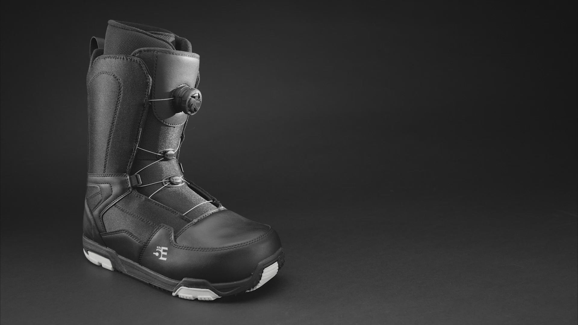 Mens snowboard boots - 5th Element ST-2 ATOP - Black – 5th Element