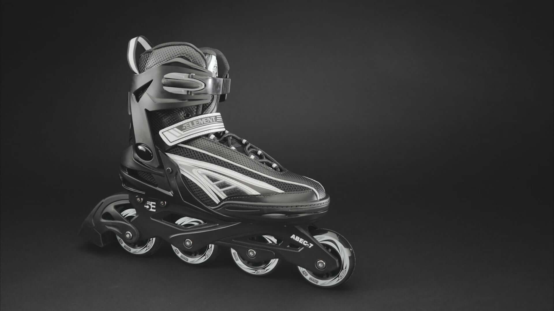 Panther mens inline skate video - black/grey