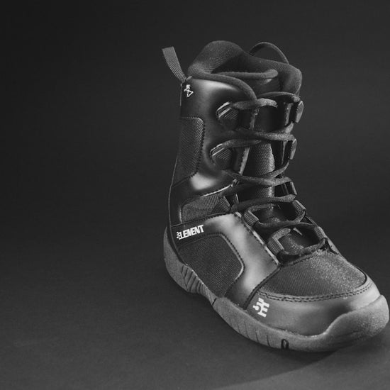 ST Mini lace kids snowboard boot video