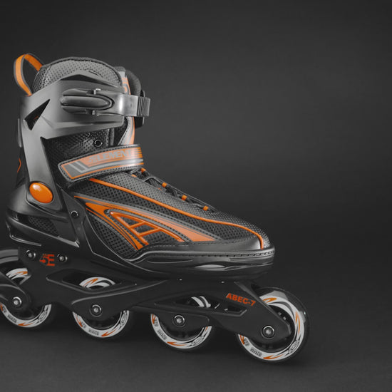 Panther mens inline skate video - black/orange