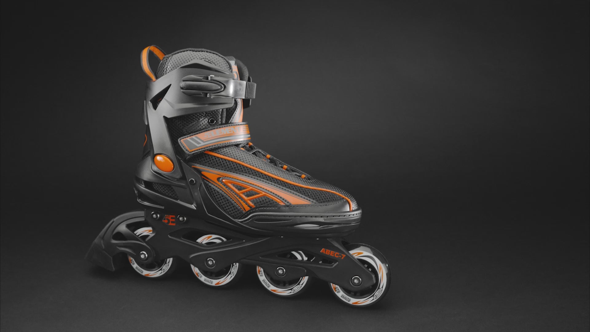 Panther mens inline skate video - black/orange
