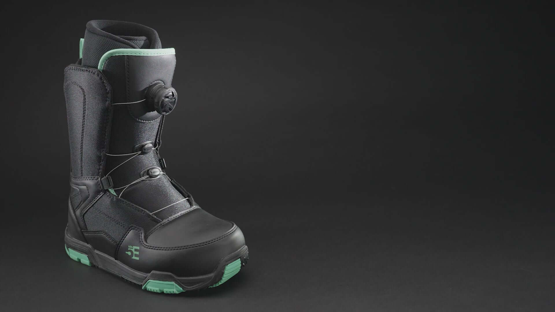 Womens snowboard boots - 5th Element L-2 ATOP - Black/Teal – 5th
