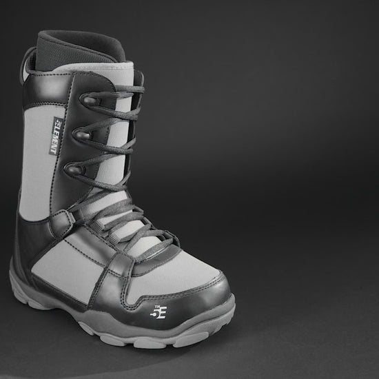 ST-1 mens snowboard boot video - grey/black