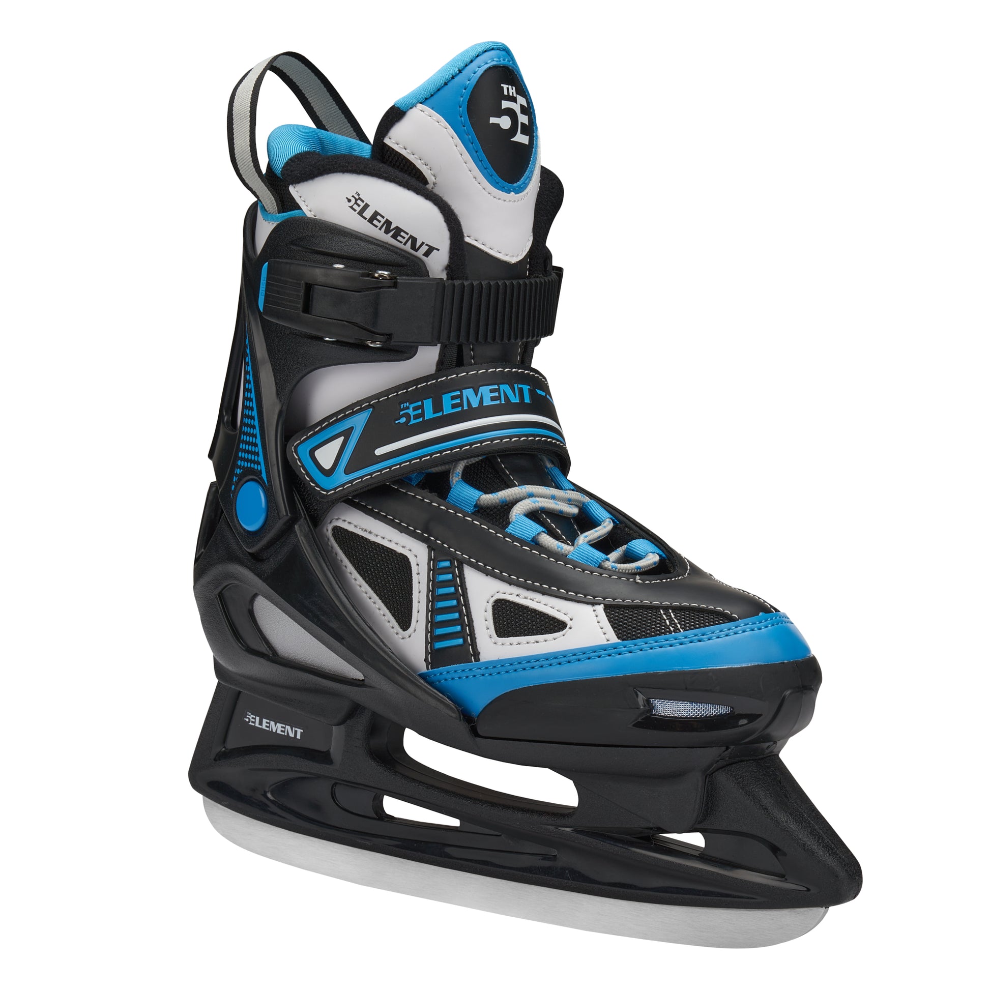5th Element Stealth Adjustable Kids Skates Blue/Black - 45 Degrees